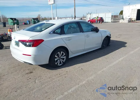 2022 Honda Civic Lx z USA, uszkodzony, nr VIN 2HGFE2F24NH522568